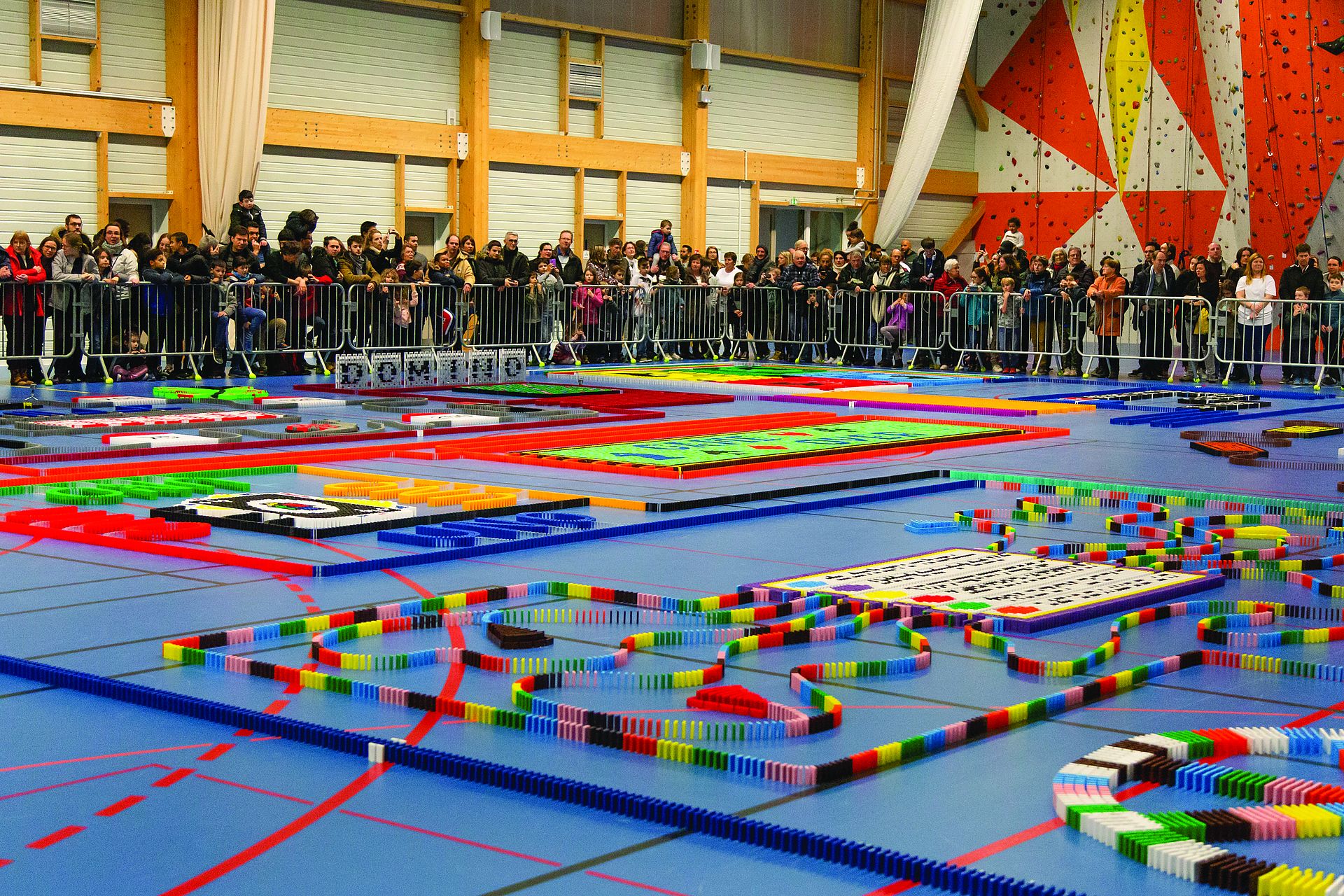 Un nouveau record de France pour Dominos Day ! Ville de Palaiseau